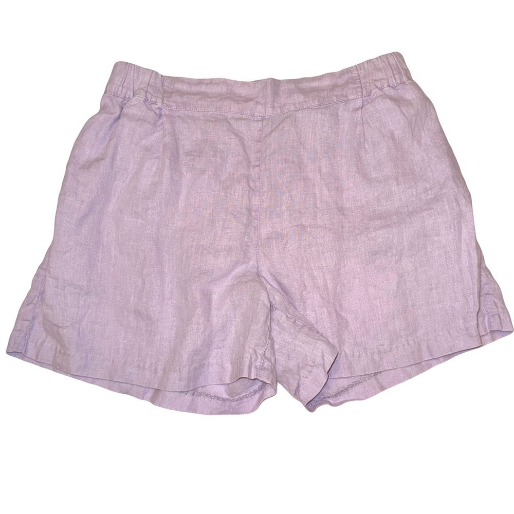 Michael Stars Linen Paperboy Pull on Shorts Size Small